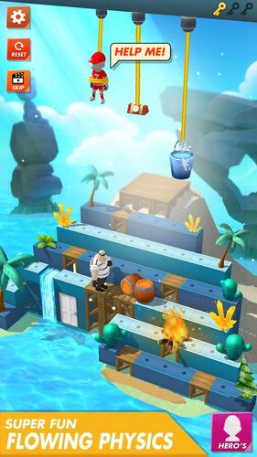 Rope Cut - Rescue Hero Скриншот 3