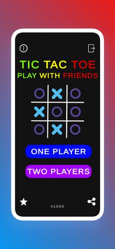 Tic Tac Toe - 2 Player Offline Screenshot 0