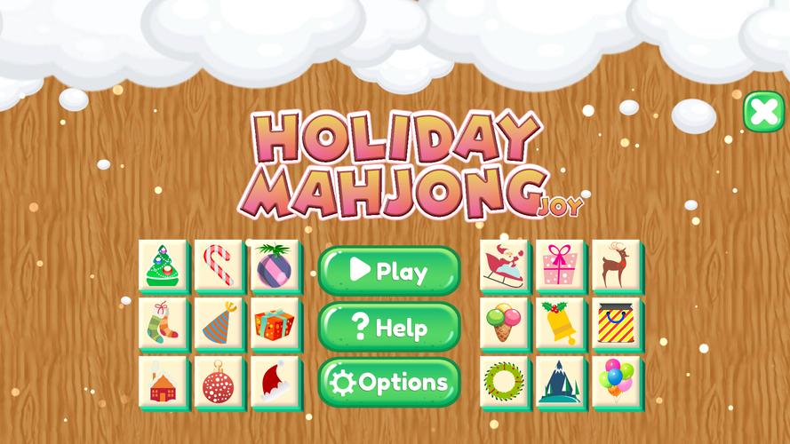 Holiday Mahjong Joy 螢幕截圖 0