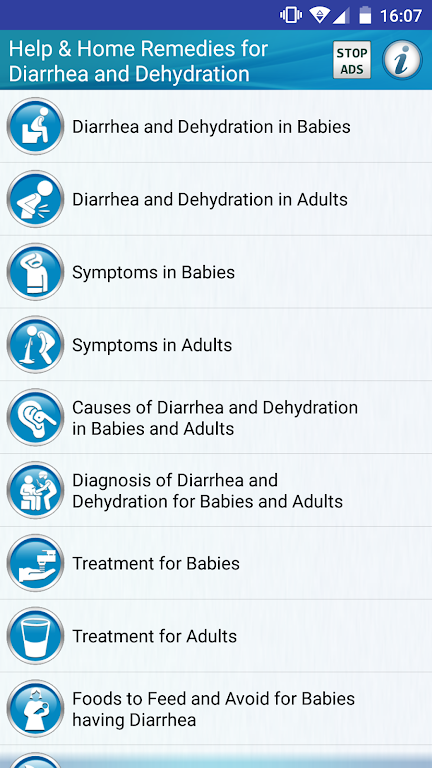 Diarrhea and Dehydration Help Schermafbeelding 0
