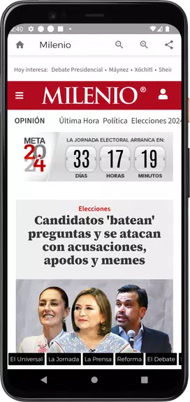 Mexican Newspapers ภาพหน้าจอ 0