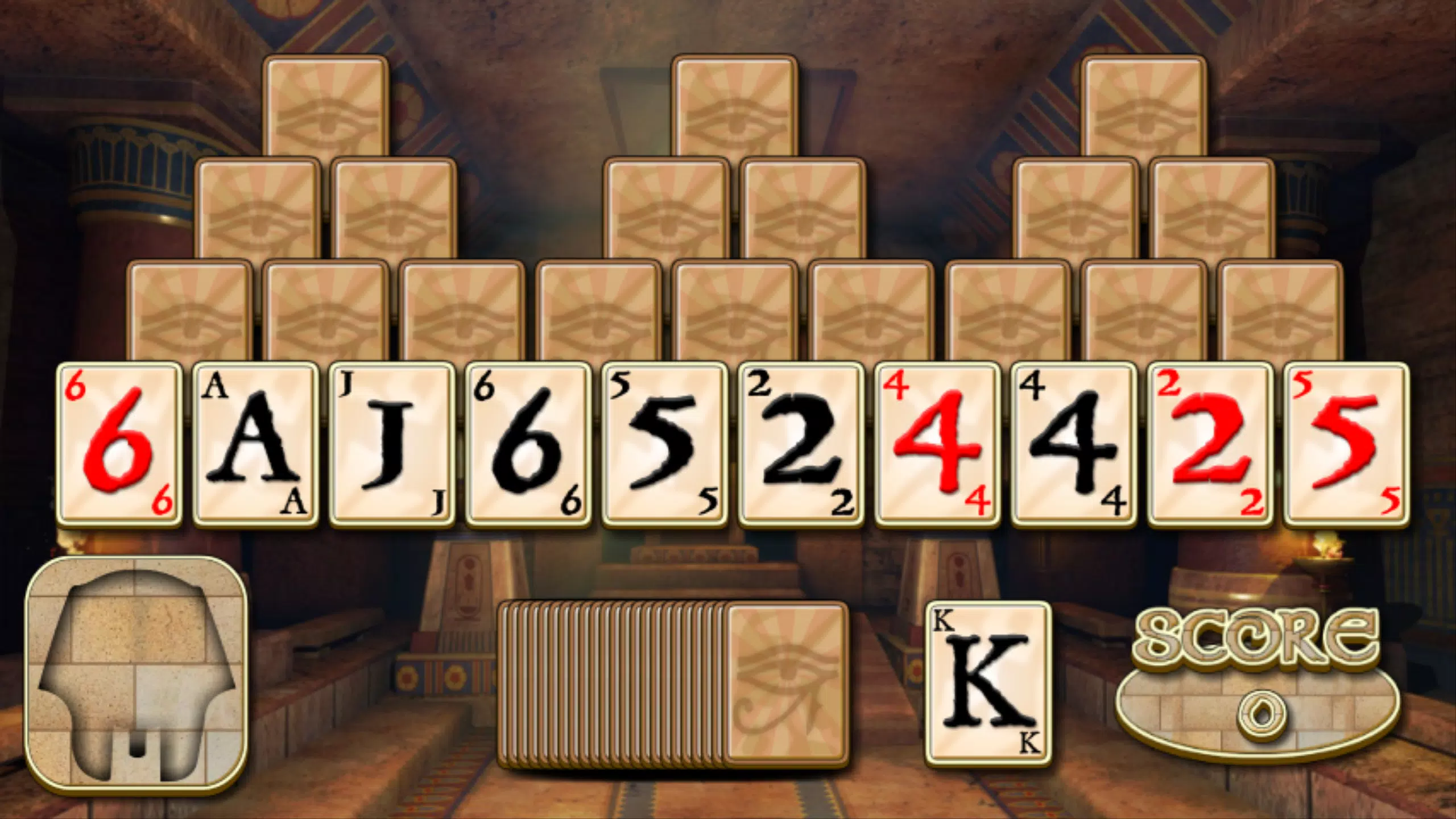 Egypt Solitaire 螢幕截圖 2