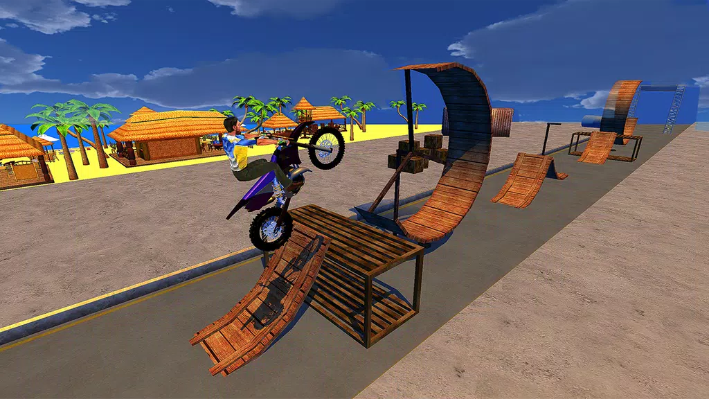 Racing Bike Stunts & Ramp Riding 螢幕截圖 1
