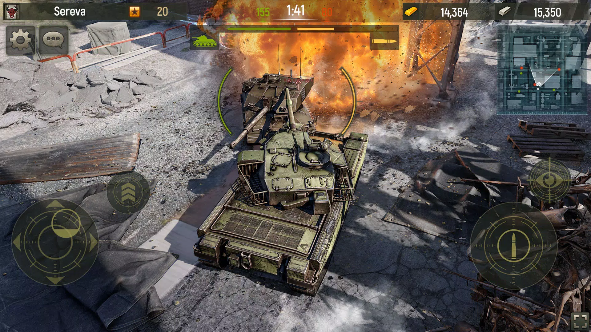 Grand Tanks: Tanque de Guerra Captura de tela 1