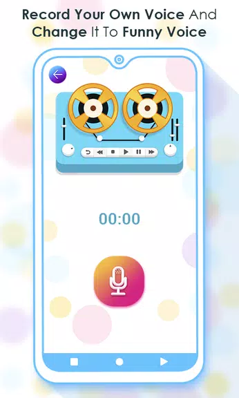Voice Changer - Funny Recorder Capture d'écran 1