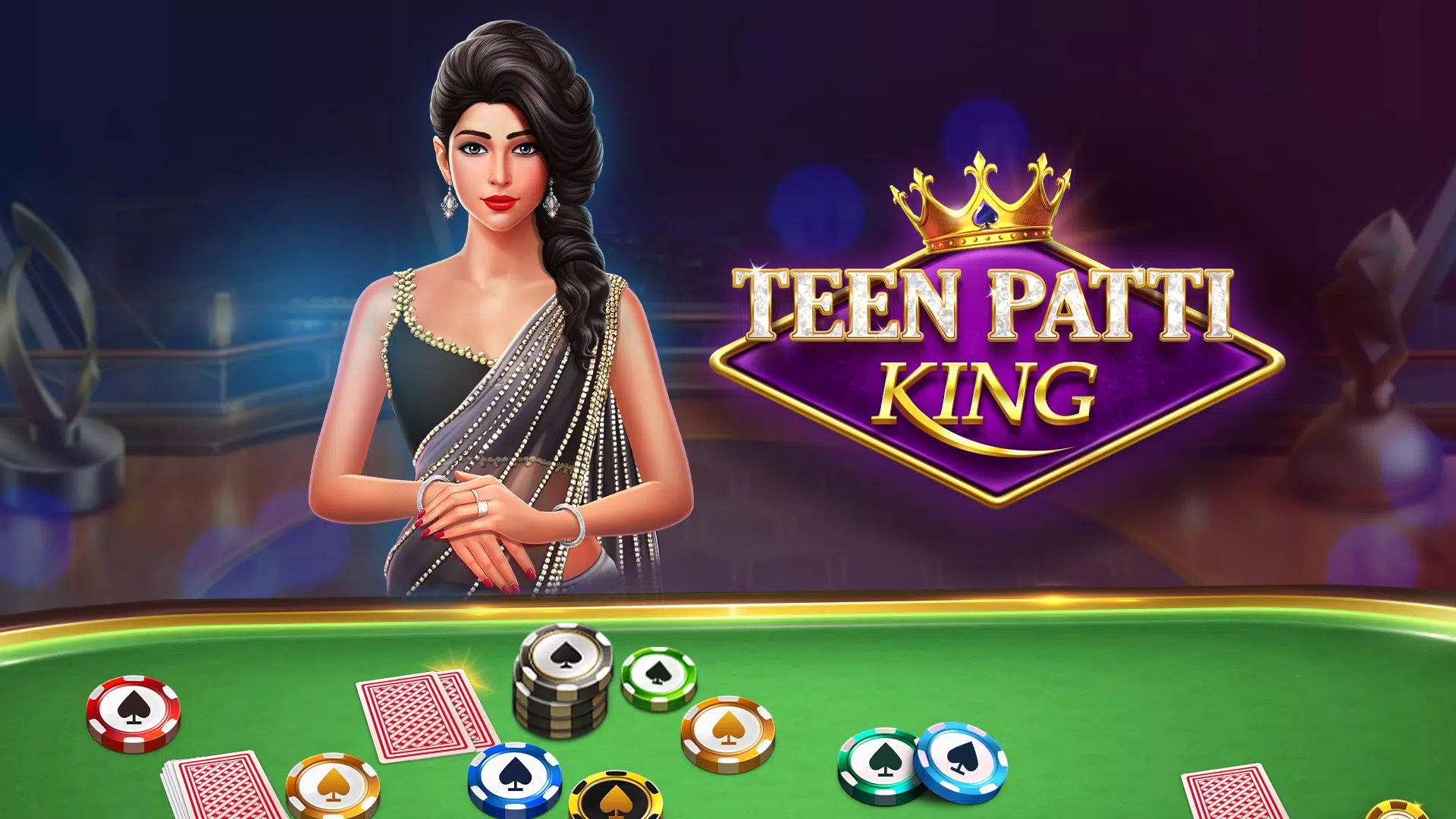 Teen Patti King® -3 Patti Card Schermafbeelding 0