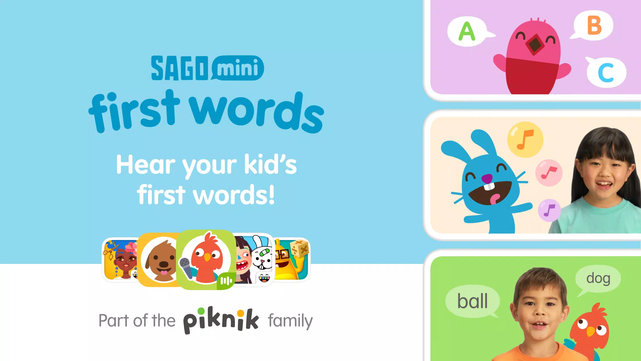 Sago Mini First Words: Kids 1+ Screenshot 0