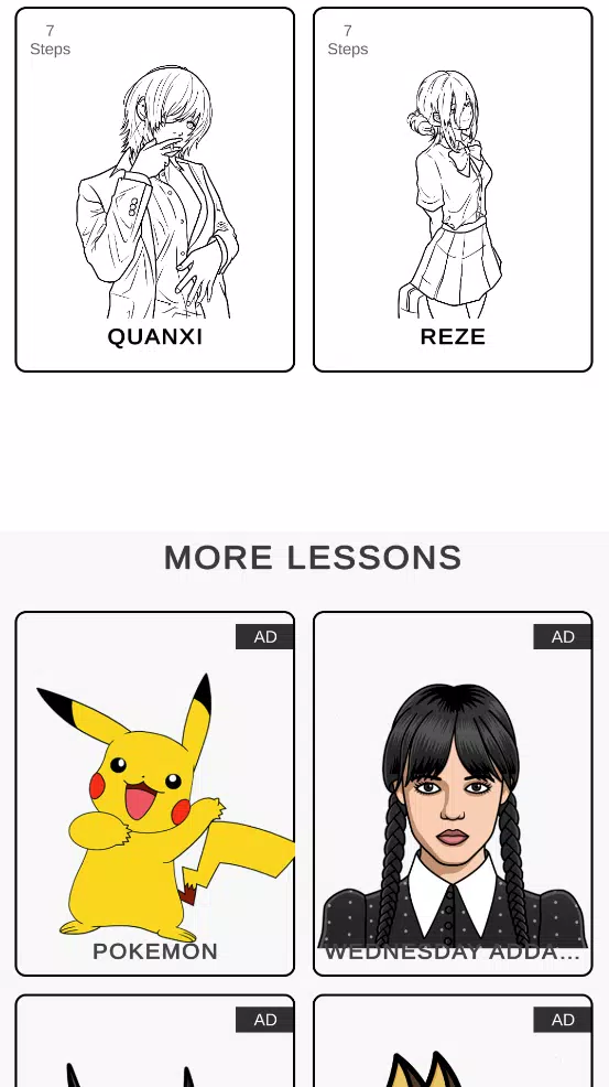 How to draw Chainsaw Man 螢幕截圖 2