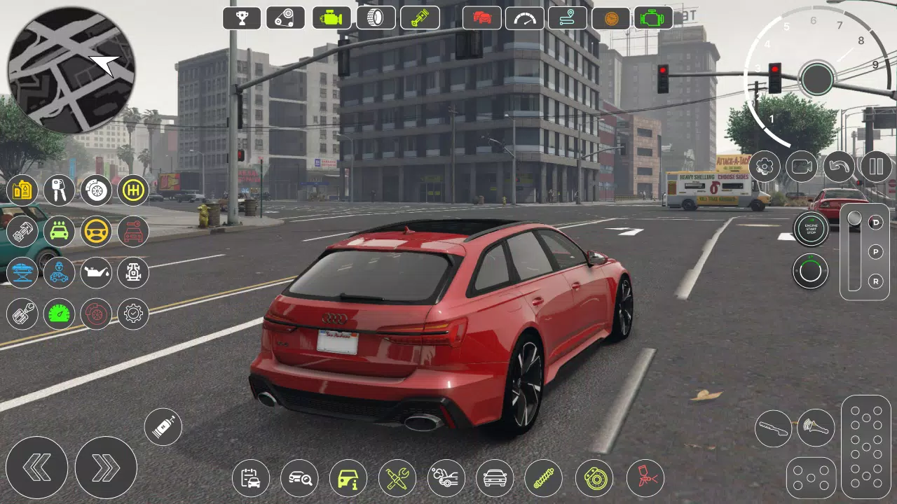 Street Speed: Audi RS6 Driving 스크린샷 1