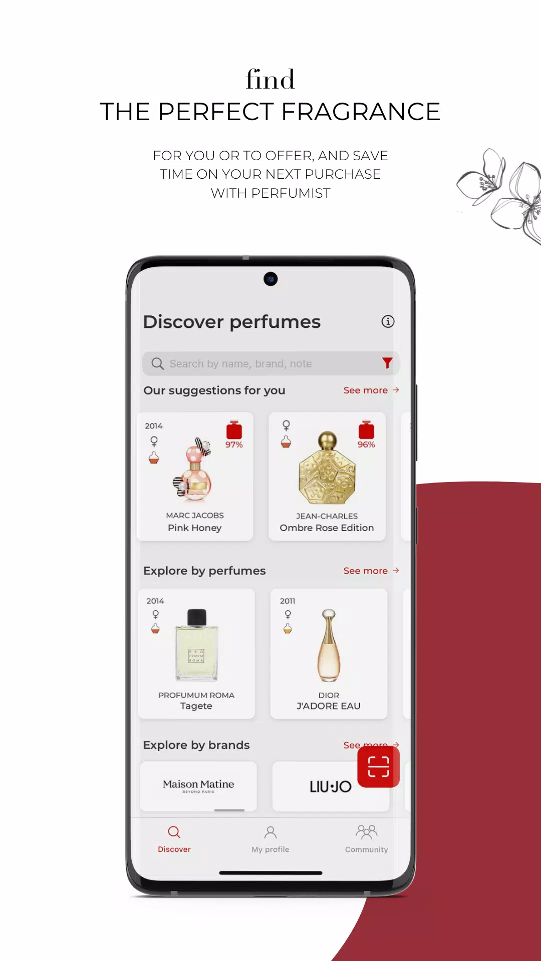 PERFUMIST Perfumes Advisor स्क्रीनशॉट 0