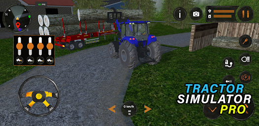 Farm Simulator: Wood Transport 螢幕截圖 0