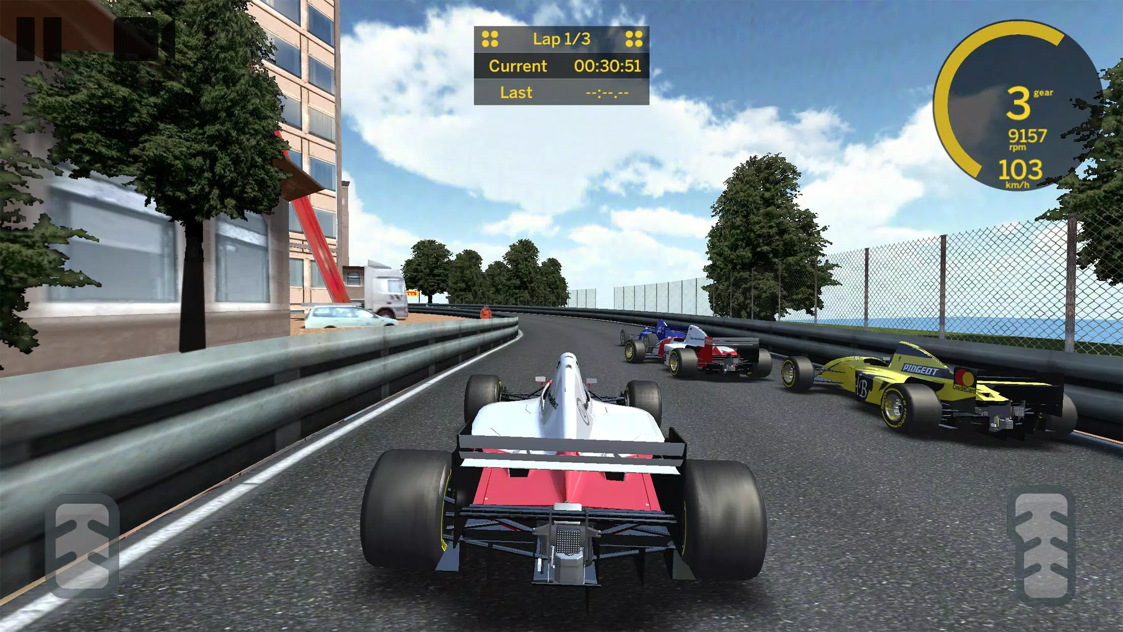 Formula Classic - 90's Racing Captura de pantalla 3