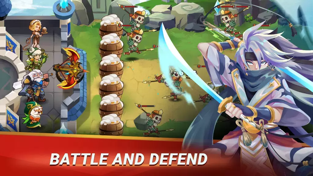 Castle Defender Premium Ảnh chụp màn hình 0