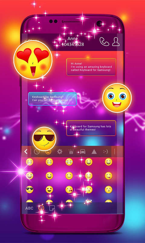 Keyboard Theme for Samsung Скриншот 1