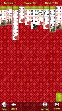 Spider Solitaire 2016 Zrzut ekranu 2