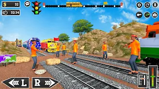 Train Driving Sim 3D Schermafbeelding 3