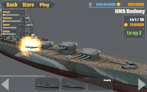 Warship War - The Atlantic War Скриншот 1