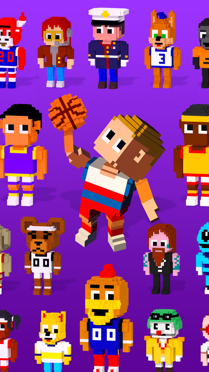 Blocky Basketball FreeStyle スクリーンショット 3