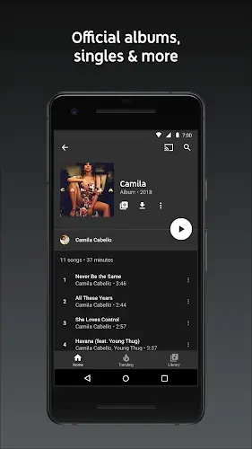 YouTube Music Captura de tela 0