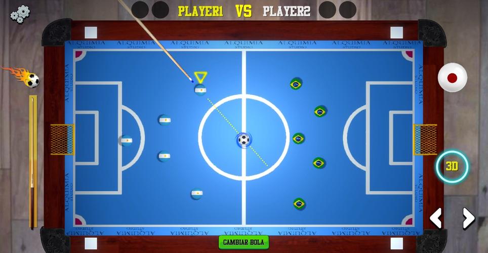 FOOTPOOL:  Soccer & billiards Screenshot 0