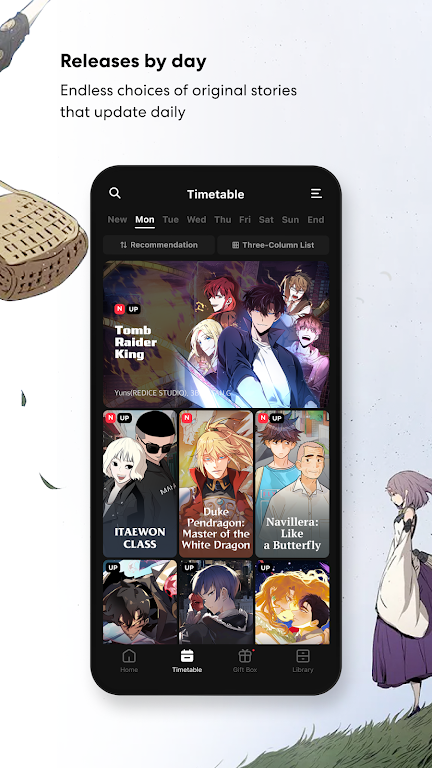 KAKAO WEBTOON 螢幕截圖 3