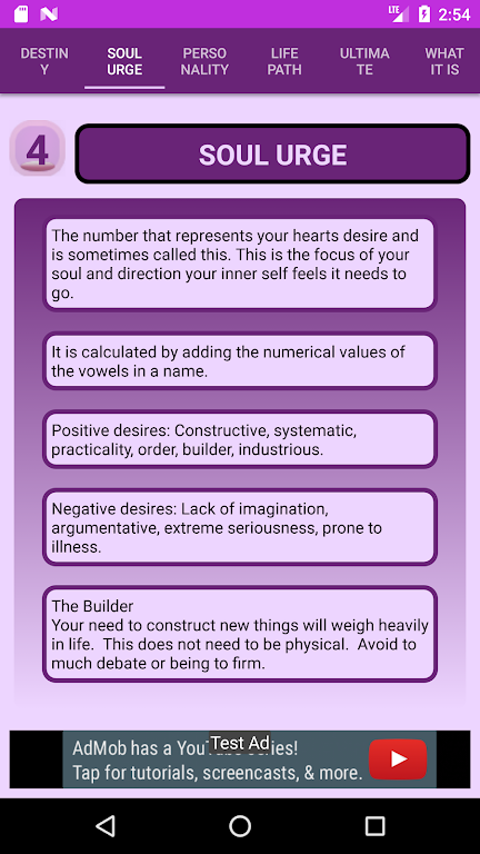 Pythagorean Numerology Calculator ဖန်သားပြင်ဓာတ်ပုံ 3