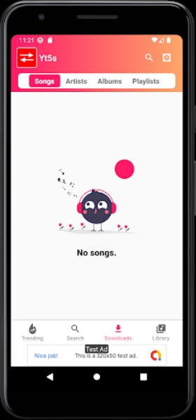 Yt5s.io Music Downloader स्क्रीनशॉट 2