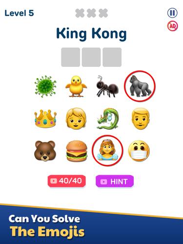 Schermata Emoji Quiz 3