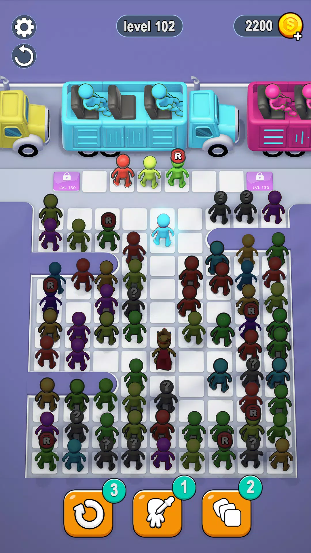 Bus Jam 3D Games 螢幕截圖 3