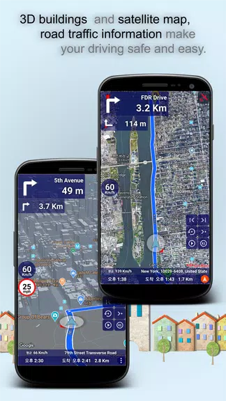 GRnavi - GPS Navigation & Maps 螢幕截圖 2