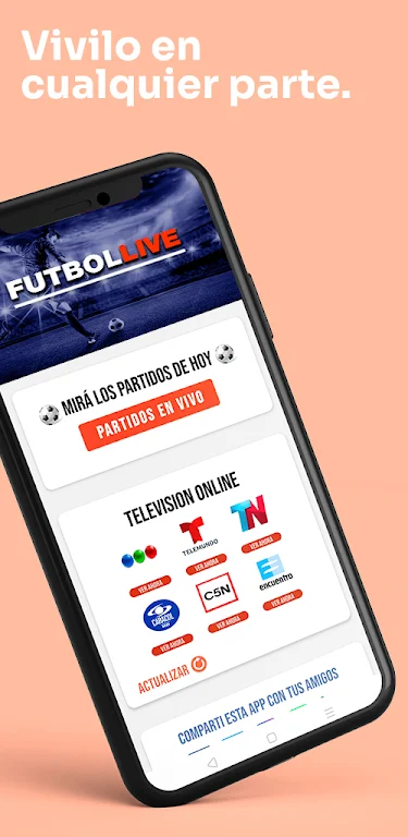 Schermata Futbol Live 2