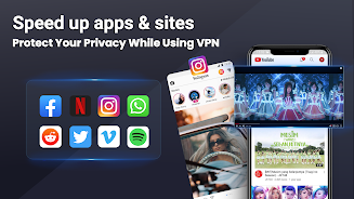 3X VPN - Smooth Browsing Mod Capture d'écran 1