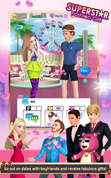 Superstar Fashion Girl Скриншот 2