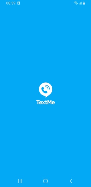 Text Me: Second Phone Number Captura de tela 0