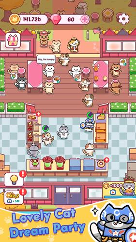 Cat Bar - Restaurant Tycoon Screenshot 1