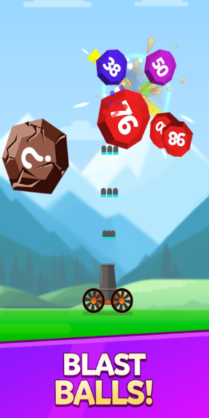 Ball Blast Cannon blitz mania स्क्रीनशॉट 1