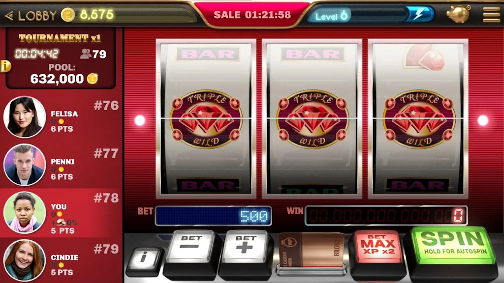 Slot Machine- Ruby Hall Casino Ảnh chụp màn hình 2