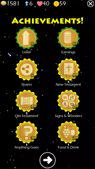 Schermata Jesus Bible Trivia Games Quiz 3