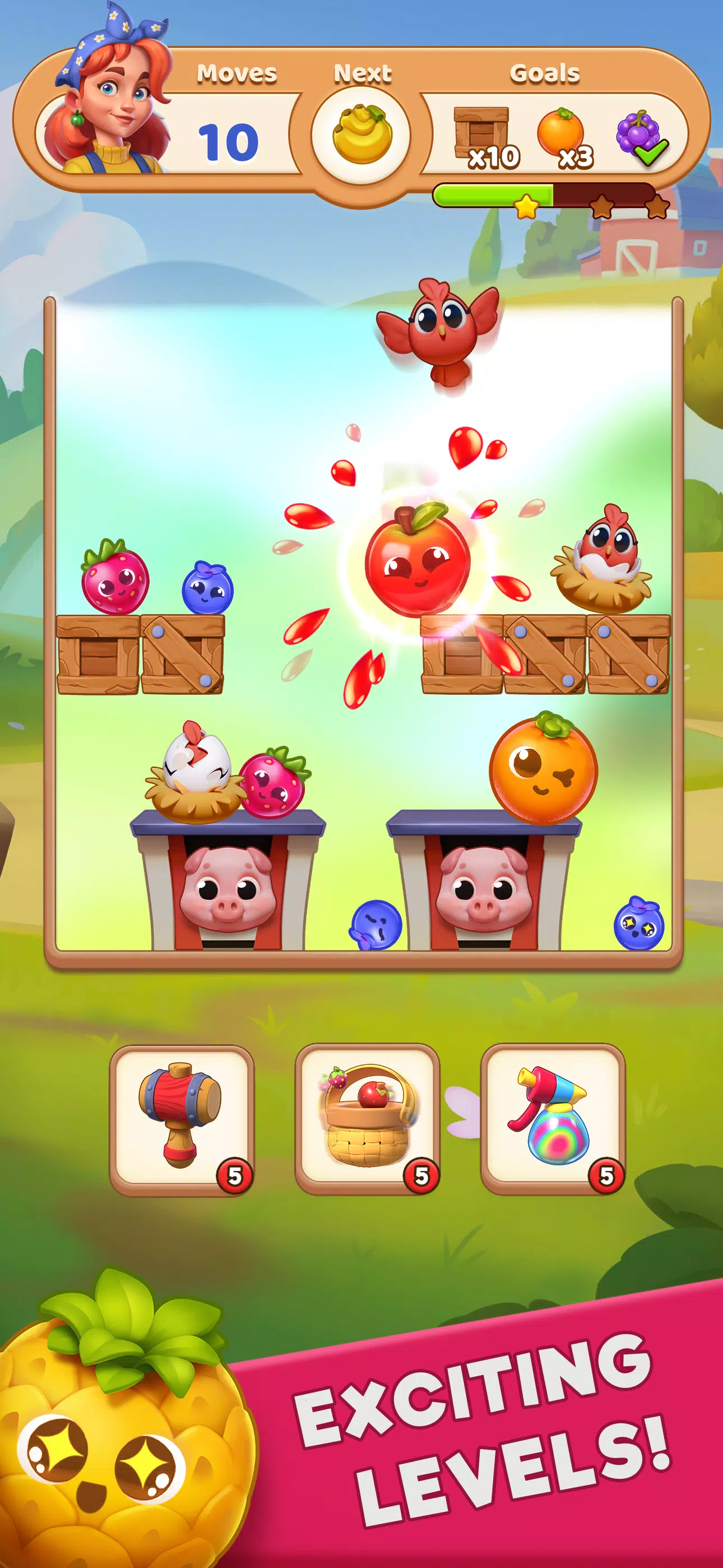 FruitFall! ภาพหน้าจอ 2