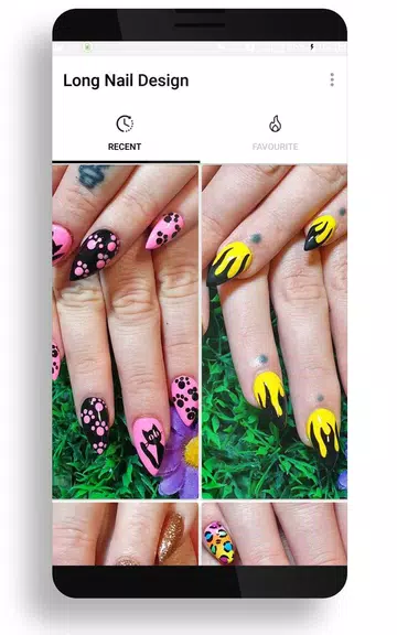 Long Nail Design ภาพหน้าจอ 1