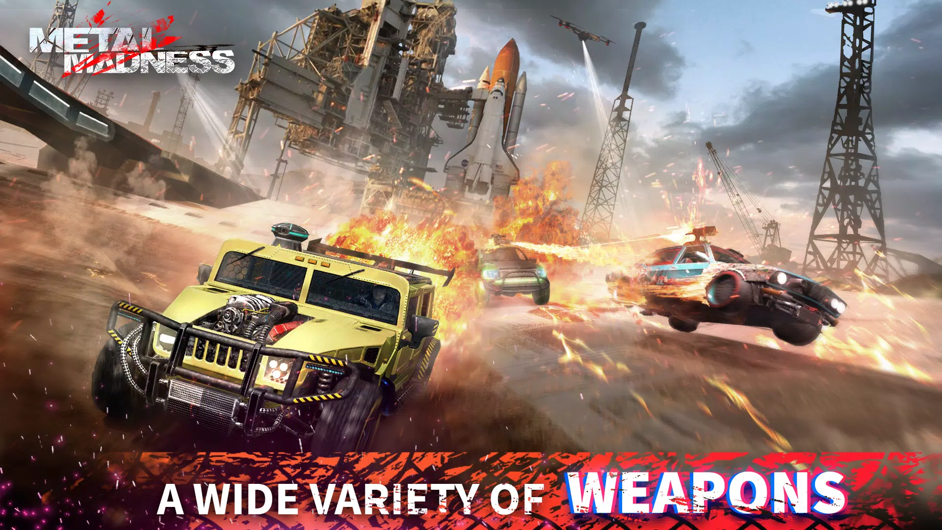 METAL MADNESS PvP: Car Shooter Tangkapan skrin 0