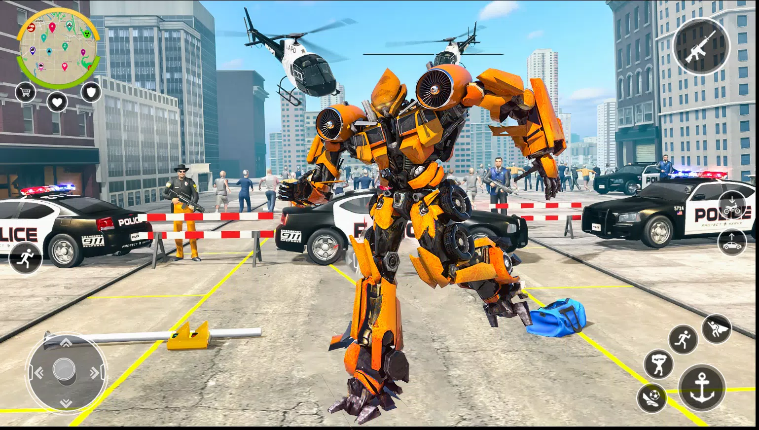 Robot Hero 3D: Robot Transform Screenshot 1