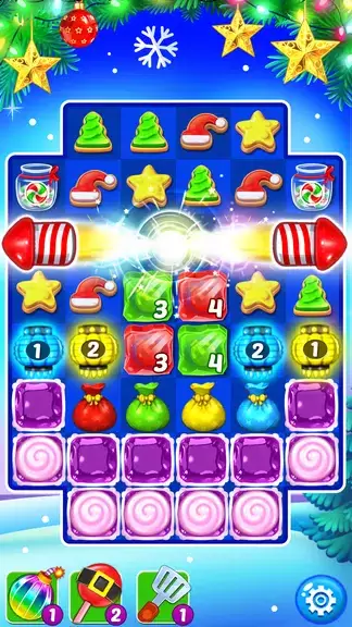 Christmas Cookie: Match 3 Game স্ক্রিনশট 3