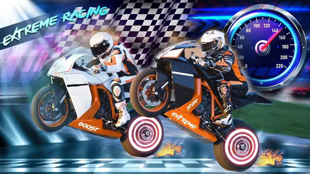 MotorBike Racing Simulator 3d Скриншот 0