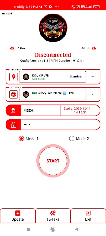 IGOL VIP - VPN Capture d'écran 0