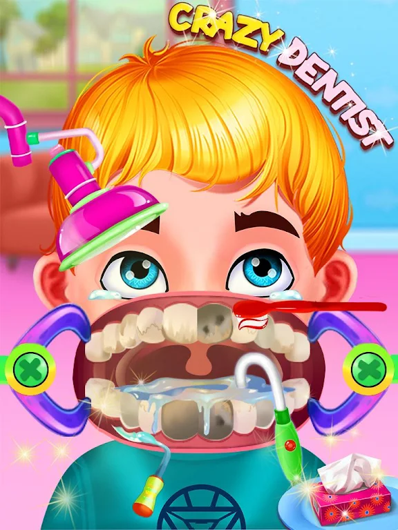 Mouth care doctor dentist game Schermafbeelding 2