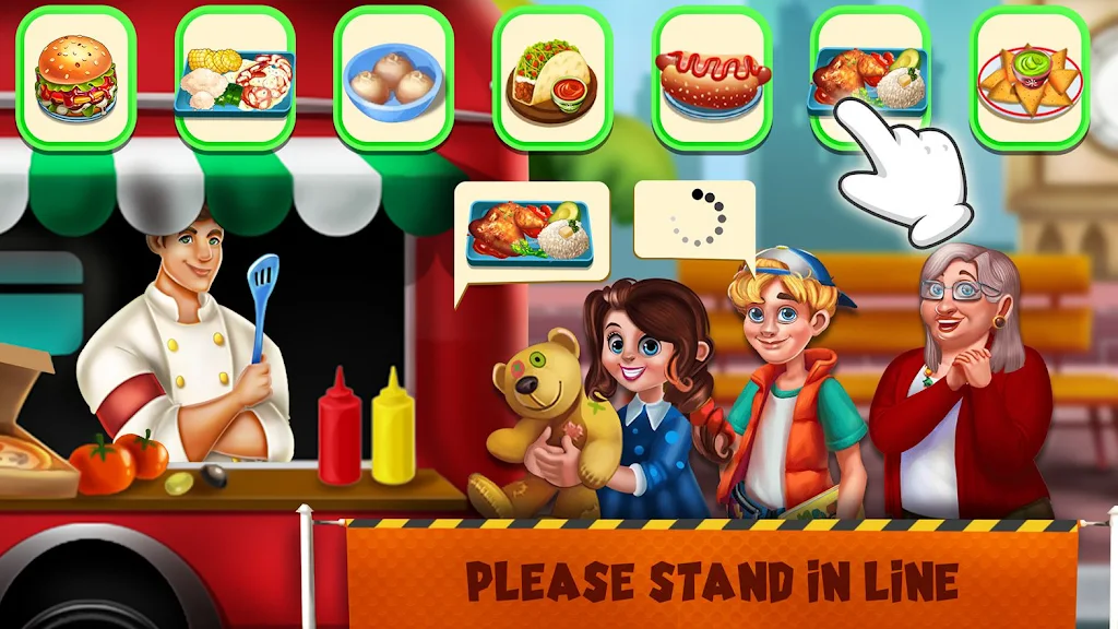 Food truck Empire Cooking Game Screenshot 3