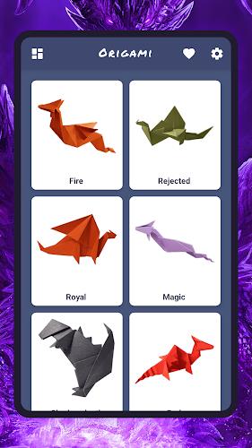 Origami dragons Zrzut ekranu 0