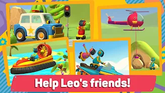 Leo 2: Puzzles & Cars for Kids स्क्रीनशॉट 1