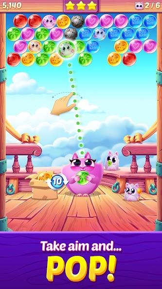 Cookie Cats Pop - Bubble Pop Mod 스크린샷 2